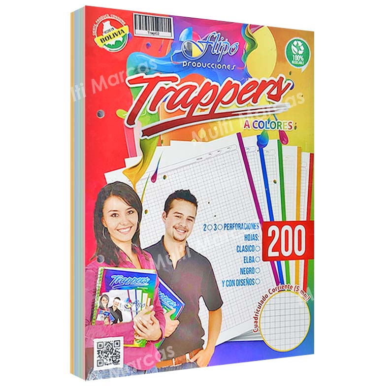 hojas trapes de 2 anillas