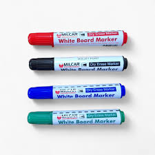 marcador acrilico azul