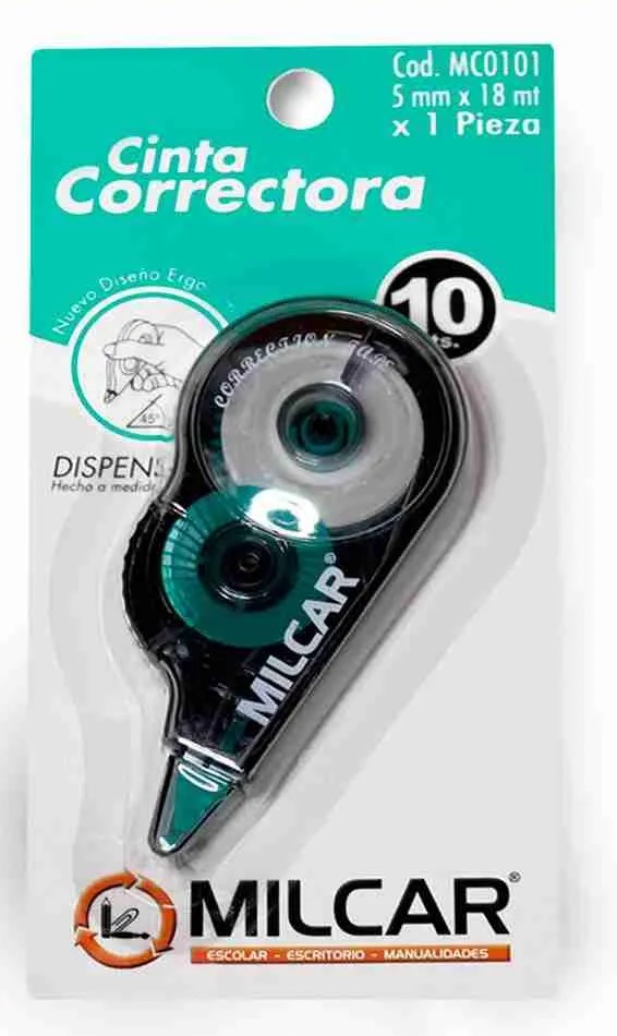 corrector en cinta de 10 mteros